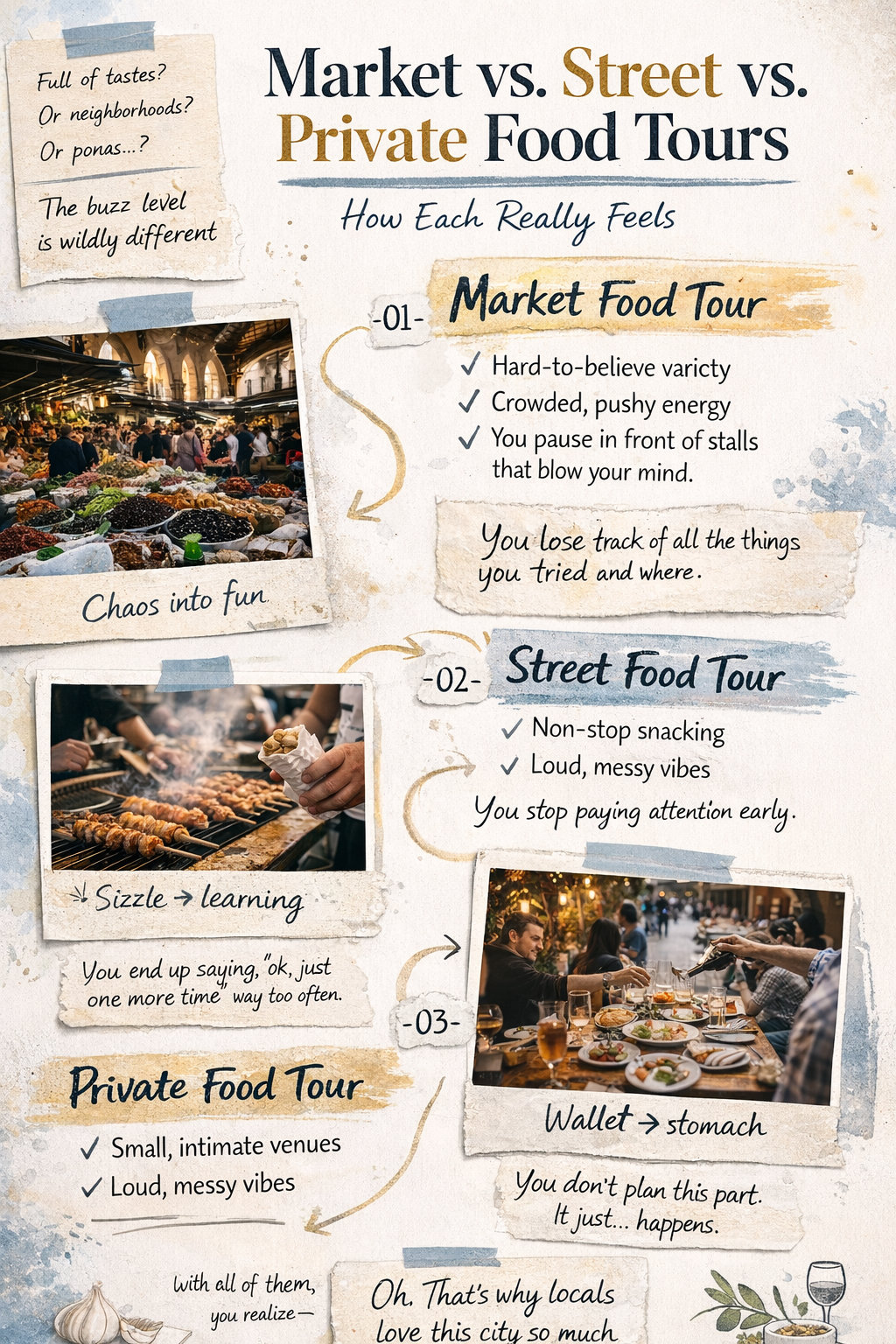 market vs street vs private food tour difference thessaloniki experience comparison food tours