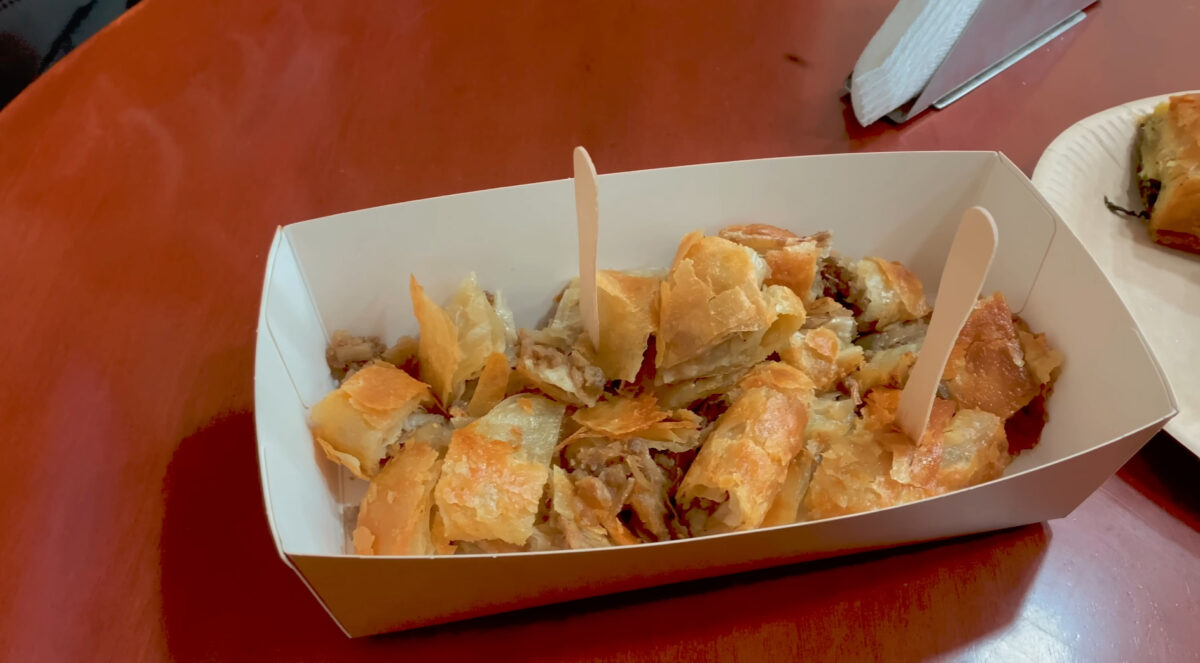 thessaloniki food Bougatsa